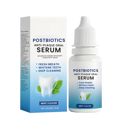 🌟 Official Store | 🛡️ Rebuild Enamel With Postbiotics Science! Anti-Plaque Oral Serum